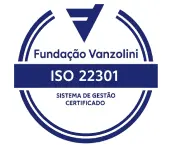 Selo ISO 22301 de sistema de gestão de continuidade de negócios