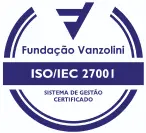 Selo ISO/IEC 27001 Fundação Vanzolini - Certificado de Gestão de Segurança da Informação